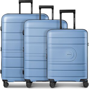 Redolz Essentials 11 4 ruote Set di valigie 3 pezzi espandibile