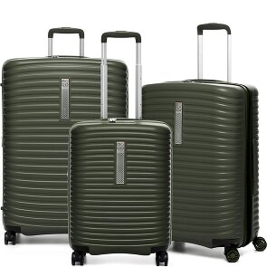 MODO by Roncato Vega 4 ruote Set di valigie 3 pezzi con piega di espansione