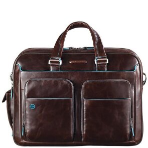 Piquadro Blue Square Cartella in pelle 41 cm Scomparto per laptop