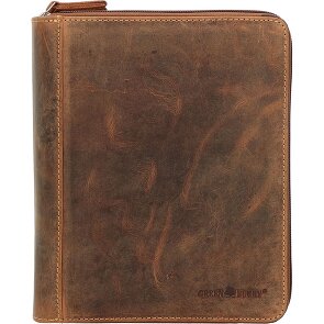 Greenburry Cartella a disco in pelle vintage 24 cm