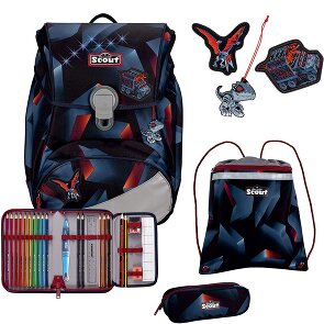 Scout Alpha Set di borse per la scuola 4 pezzi