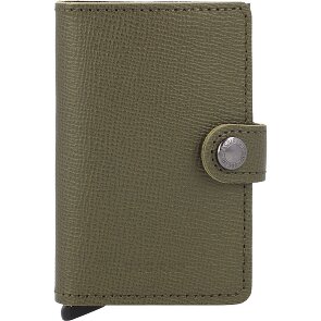 Secrid Miniwallet Custodia per carta di credito Protezione RFID Vera Pelle 6.5 cm
