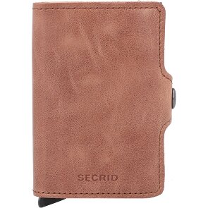 Secrid Twinwallet Porta carte di credito vintage RFID in pelle 6,5 cm