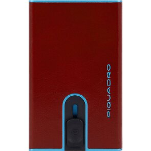 Piquadro Blue Square Custodia per carta di credito Protezione RFID Pelle 6.5 cm Piquadro Blue Square Custodia per carta di credito Protezione RFID Pelle 6.5 cm