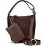  Halo Mini borsa a mano Pelle 17 cm Variante hot fudge
