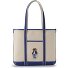  Canvas Bear Borsa shopper 32.5 cm Variante ecru-indigo sky