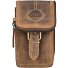  Marsupio vintage in pelle 10 cm Variante save brown