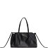  Soft Leather Borsa a spalla Vera Pelle 42 cm Variante black