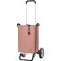 Alu Star Shopper Silja Carrello della spesa 65 cm Variante terra pink