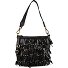  Paloma Borsa a tracolla Vera Pelle 24.5 cm Variante nero