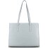  Arva Borsa a spalla Vera Pelle 40 cm Variante misty blue