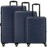  Sunset Hills 4 ruote Set di valigie 3 pezzi Variante navy blue