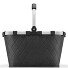 Carrybag Borsa shopper 48 cm Variante rhombus black