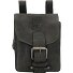  Marsupio vintage in pelle 15 cm Variante charcoal