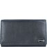  Portafoglio in nappa nera RFID 16 cm Variante black