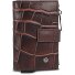 Fano C-Four Portafoglio Protezione RFID Pelle 7 cm Variante darkbrown Fano C-Four Portafoglio Protezione RFID Pelle 7 cm Variante darkbrown