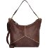  Borsa shopper in pelle 40 cm Variante moro