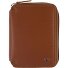  Polo Portafoglio Protezione RFID Vera Pelle 12.5 cm Variante cognac