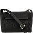  Hirsch Bine Borsa a tracolla Vera Pelle 22 cm Variante schwarz