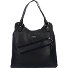  Borsa a tracolla in pelle nappa nera 38 cm Variante black