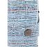  Custodia per carte di credito RFID in pelle 6,5 cm Variante blue-silver