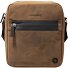  Bow Road barney Borsa a tracolla Pelle 21 cm Variante darkbrown