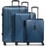  Essentials 14 4 ruote Set di valigie 3 pezzi con piega di espansione Variante dark blue metallic