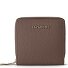  Portafoglio Bologna in pelle, medio, con chiusura a zip perimetrale, 10 cm Variante taupe