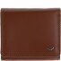  Polo Portafoglio Protezione RFID Vera Pelle 10 cm Variante cognac