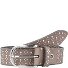  Cintura con borchie in pelle Variante taupe | 80 cm