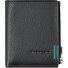  Monaco Portafoglio Protezione RFID Pelle 8 cm Variante nero