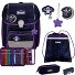  Genius Exklusiv Safety Light Set di borse per la scuola Variante Spooky Starlight