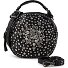  Eufemia Mini borsa a mano Vera Pelle 18 cm Variante nero
