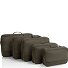  Set di borse 5 pezzi. Variante green moss