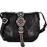  Linda Borsa a tracolla Vera Pelle 21.5 cm Variante nero