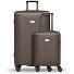 Palermo 4 ruote Set di valigie 2 pezzi Variante dark brown Palermo 4 ruote Set di valigie 2 pezzi Variante dark brown