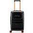 JH002B 4 ruote Carrello della cabina XL 55 cm con piega di espansione Variante black JH002B 4 ruote Carrello della cabina XL 55 cm con piega di espansione Variante black