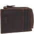  Livenza Custodia per carta di credito Protezione RFID Pelle 12 cm Variante brown