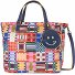 Tartan Tape Haidy Borsa shopper 26 cm Variante wedgewood Tartan Tape Haidy Borsa shopper 26 cm Variante wedgewood