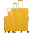 Pacific 4 ruote Set di valigie 3 pezzi Variante yellow