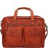  Cartella in pelle con scomparto per laptop da 41 cm Variante brandy