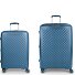  Queens 4 ruote Set di valigie 2 pezzi con piega di espansione Variante azul