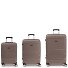  Midori 4 Roll Suitcase Set 3pcs. Variante stone