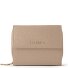  Portafoglio Bologna in pelle con zip 12 cm Variante sand