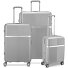  Airglam 4 ruote Set di valigie 3 pezzi espandibile Variante grigio perla