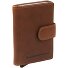  Loughton Custodia per carta di credito Protezione RFID Pelle 7 cm Variante cognac