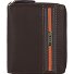  Portafoglio Don Leonardo RFID in pelle 10 cm Variante dunkelbraun