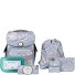  Set di zaini per la scuola Timeless Air+ 7 pezzi. Variante aqua