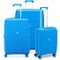  Skyline 2.0 4 ruote Set di valigie 3 pezzi con piega di espansione Variante himmelblau