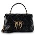 Love Lady Borsetta Pelle 26 cm Variante nero-antique gold  Love Lady Borsetta Pelle 26 cm Variante nero-antique gold